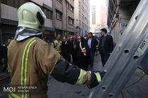 آتش ساختمان برق وزارت نیرو خاموش شد