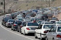ترافیک سنگین در جاده های البرز