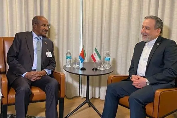 دیدار وزرای خارجه ایران و اریتره در نیویورک