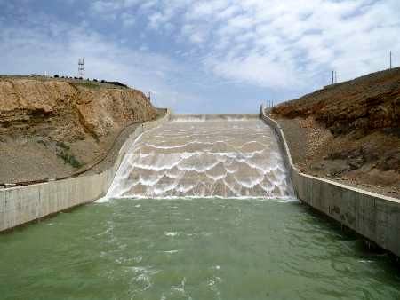 740 میلیون مترمکعب آب پشت سدهای کرمانشاه جمع شده است