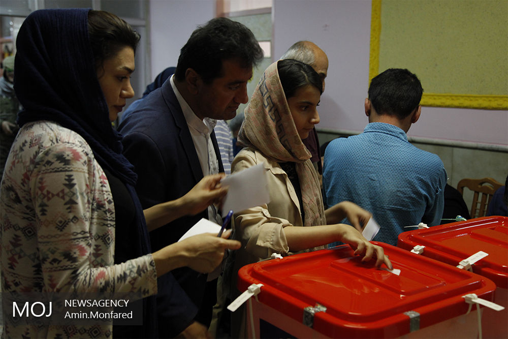 مشارکت بالای مردم جزایر ابوموسی و هرمز در انتخابات