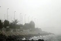 باد شدید جنوب‌شرقی و گرد و غبار سواحل و جزایر هرمزگان را فرا گرفت