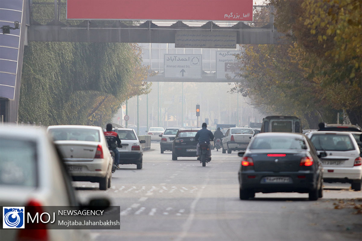 کیفیت هوای اصفهان ناسالم برای گروه های حساس/۷ ایستگاه در وضعیت قرمز و نارنجی