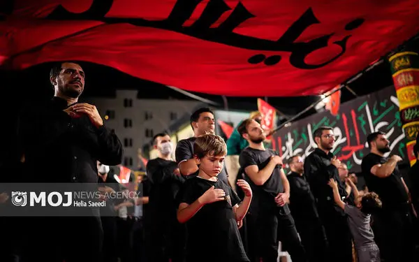 مراسم عزاداری محرم در هیئت ریحانه الحسین (س)