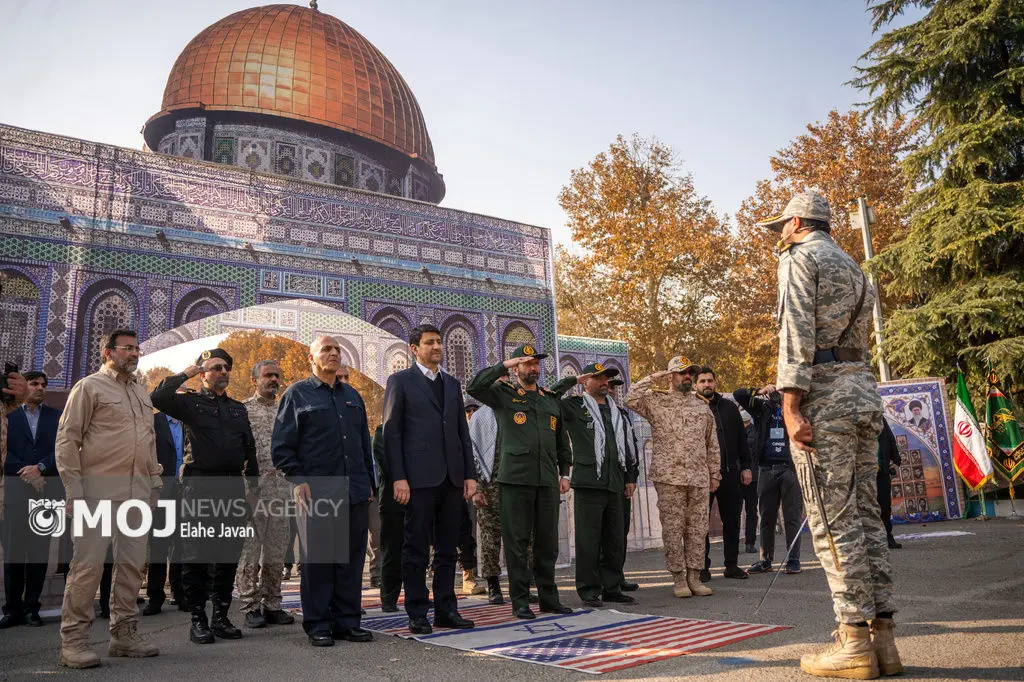 اجتماع بسیجیان «فاتحان بیت المقدس»
