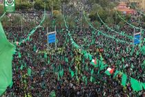 هزاران فلسطینی در جشن ۳۰ سالگی حماس حاضر شدند