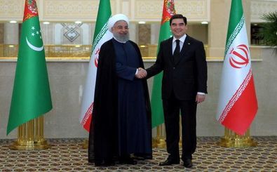 13 سند و یادداشت تفاهم نامه ما بین ایران و ترکمنستان امضا شد