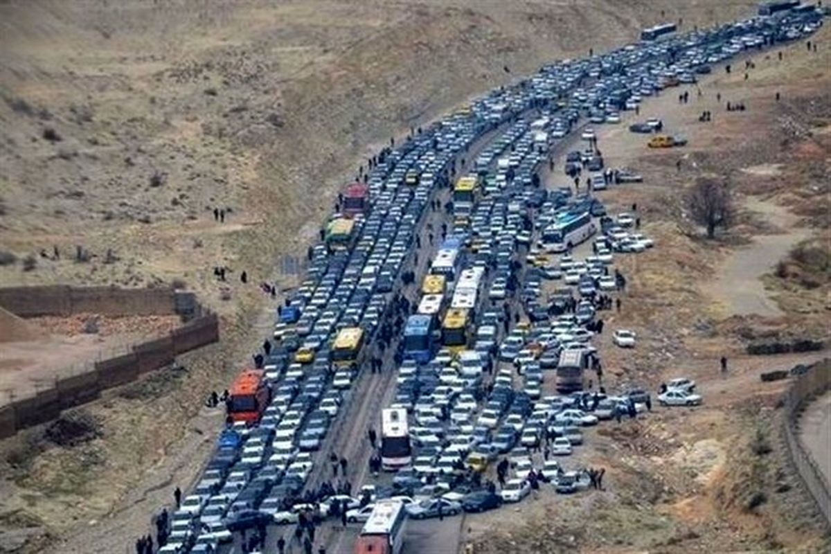 آخرین وضعیت ترافیکی مسیرهای تردد زائران اربعین