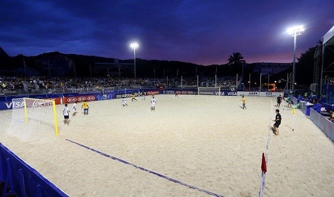 برنامه بازی های تیم ملی ساحلی در قاره ای ۲۰۱۶