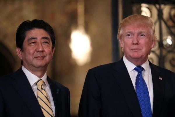 نخست وزیر ژاپن قرار است با ترامپ در کاخ سفید دیدار کند