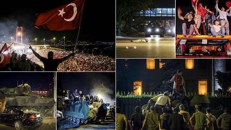 بازداشت شدگان کودتای نافرجام ترکیه بیش از 169 هزار نفر اعلام شد