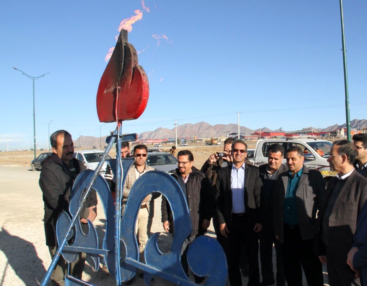 پروژه گازرسانی به شهرک کارگاهی نهضت آباد در نجف آباد افتتاح شد