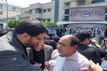 برپایی ایستگاه فرهنگی سازمان راهداری و حمل ونقل جاده ای در مراسم تشیع شهدای خدمت