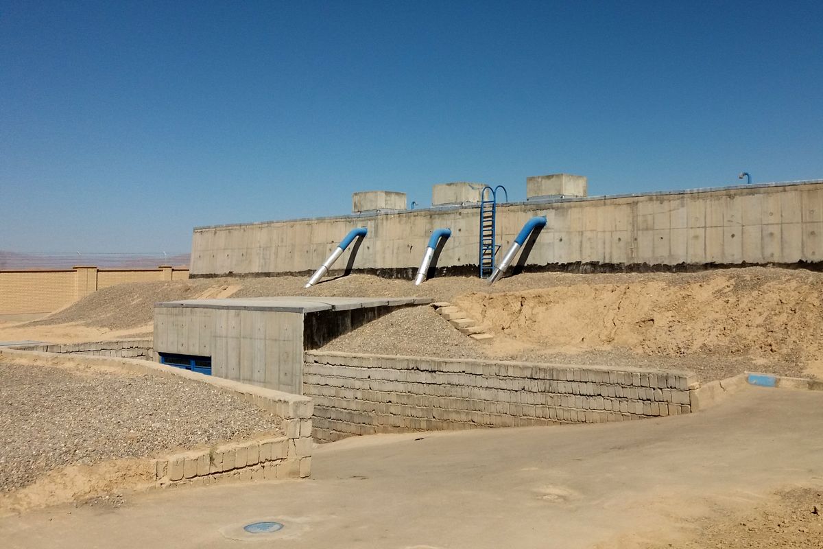  بهره برداری از مخزن 2 هزار مترمکعبی شبکه آب در منطقه کویری جرقویه