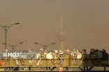 آلودگی هوا در تهران تشدید شد