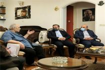 دیدار نوروزی وزیر فرهنگ و ارشاد با محمد کاسبی