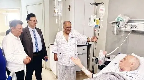 پیشکسوت فوتبال ایران از بیمارستان مرخص شد