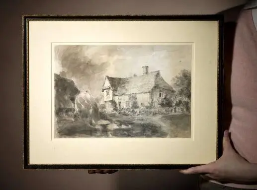 کشف دوباره طراحی گچی کانستبل پس از ۲۰۰ سال