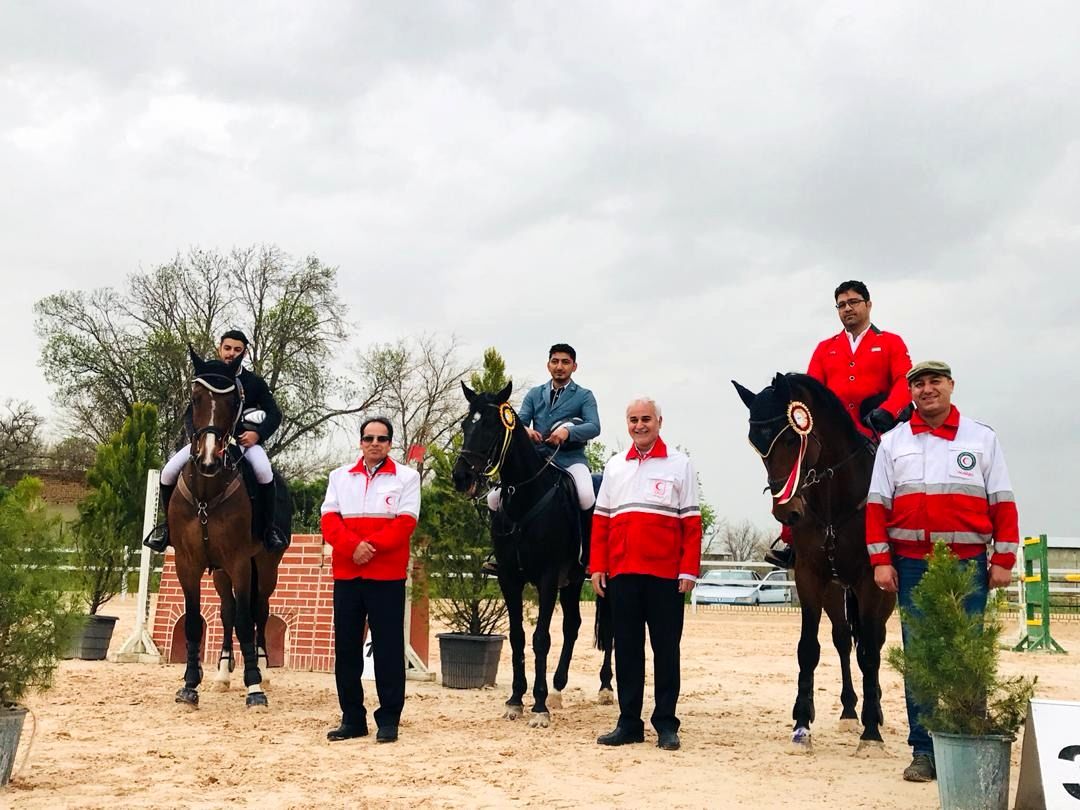چهارمین هفته مسابقات پرش با اسب سوارکاری استان همدان 