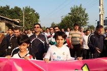 همایش بزرگ پیاده‌روی خانوادگی در شفت برگزار شد