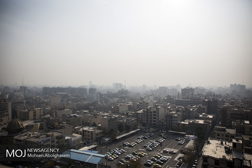 کیفیت هوای تهران در 3 بهمن 97 ناسالم است