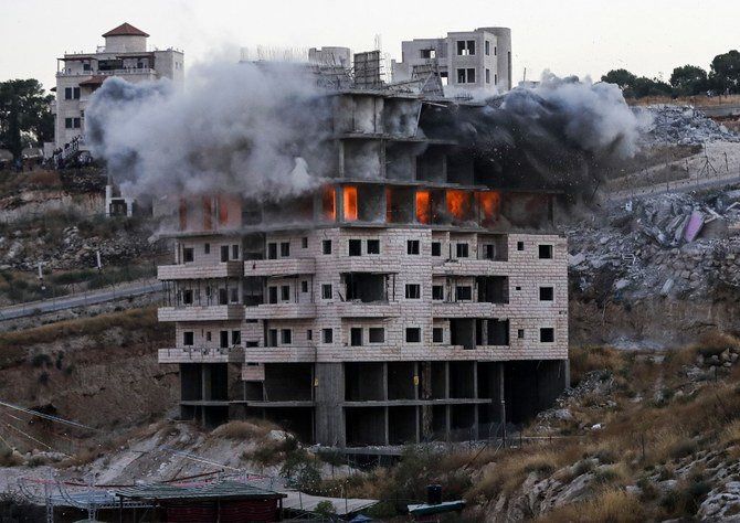 رژیم صهیونیستی 12 ساختمان متعلق به فلسطینی ها را تخریب کرد