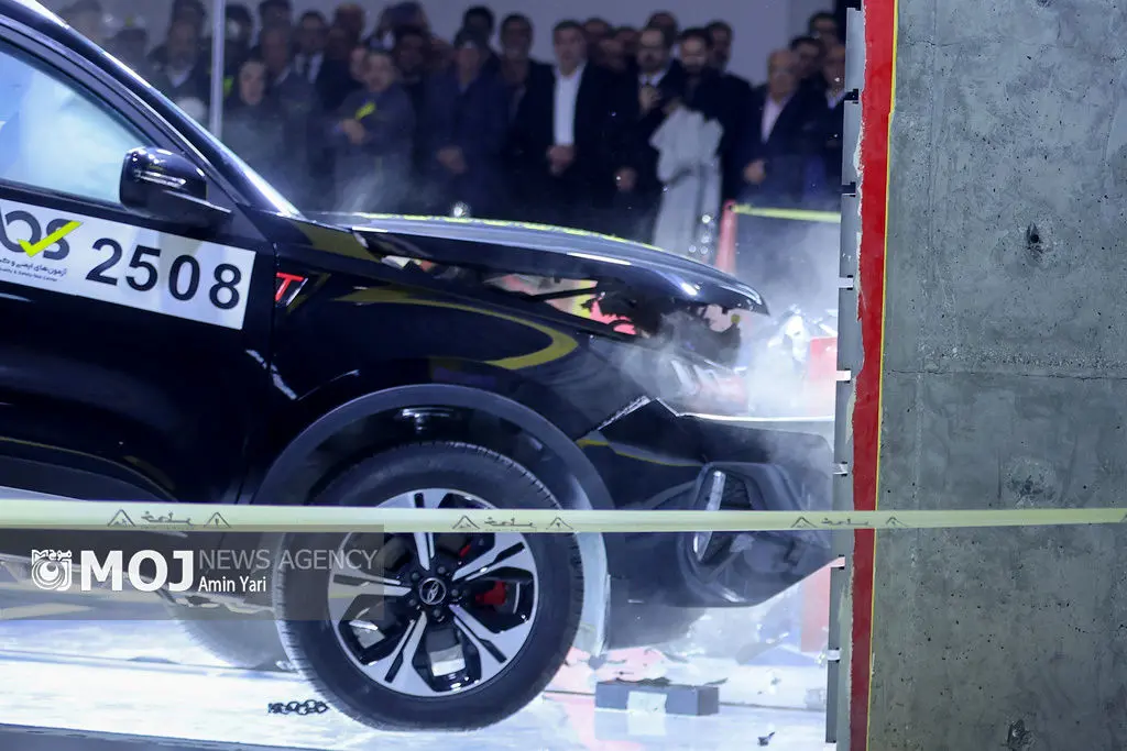 افتتاح اولین مرکز تست تصادف خودرو