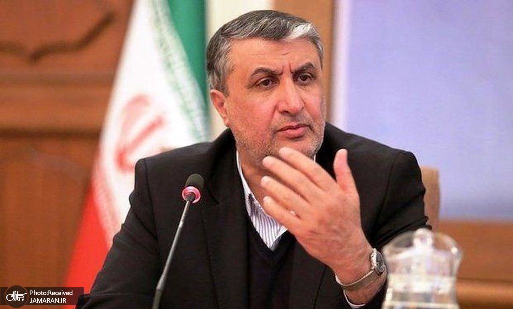 رئیس سازمان انرژی اتمی ایران تحویل سال جدید را تبریک گفت