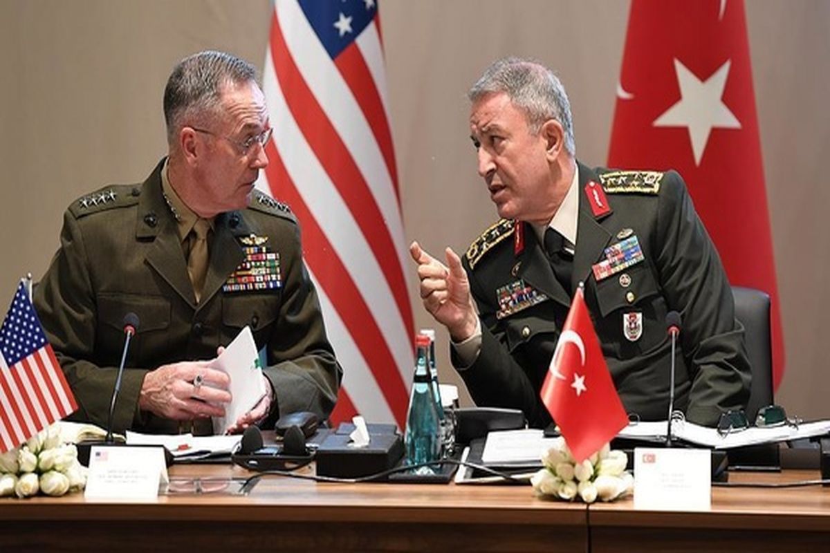 محتوای مذاکرات ژنرال های چهار ستاره آمریکا و ترکیه چه بود
