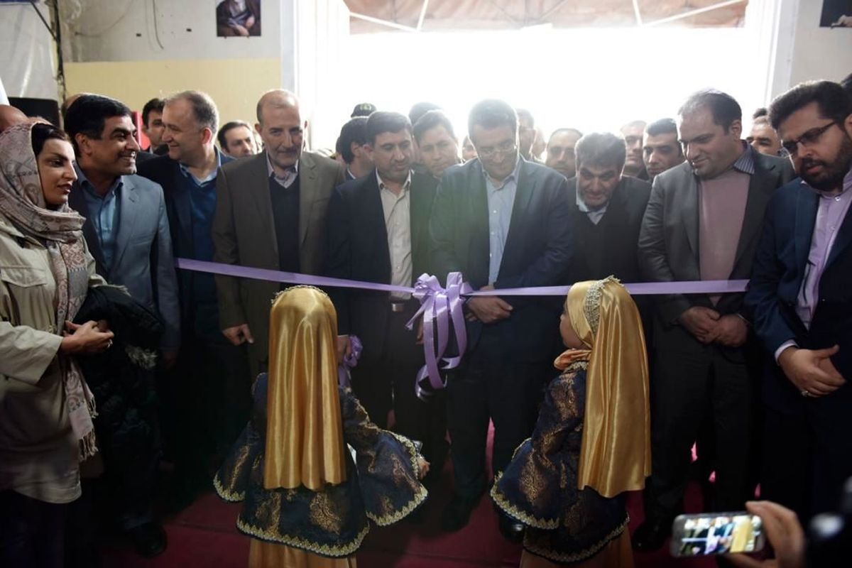 افتتاح نمایشگاه دستاوردهای چهل و یکمین ساله انقلاب اسلامی در البرز