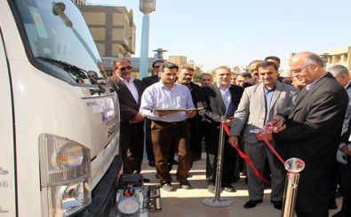 خودروی پیشتاز "مدیریت بحران" در شرکت گاز استان اصفهان رونمایی شد