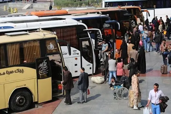 جابجایی بیش از ۳۶۳ هزار مسافر توسط ناوگان حمل‌ونقل عمومی بین‌شهری در کشور