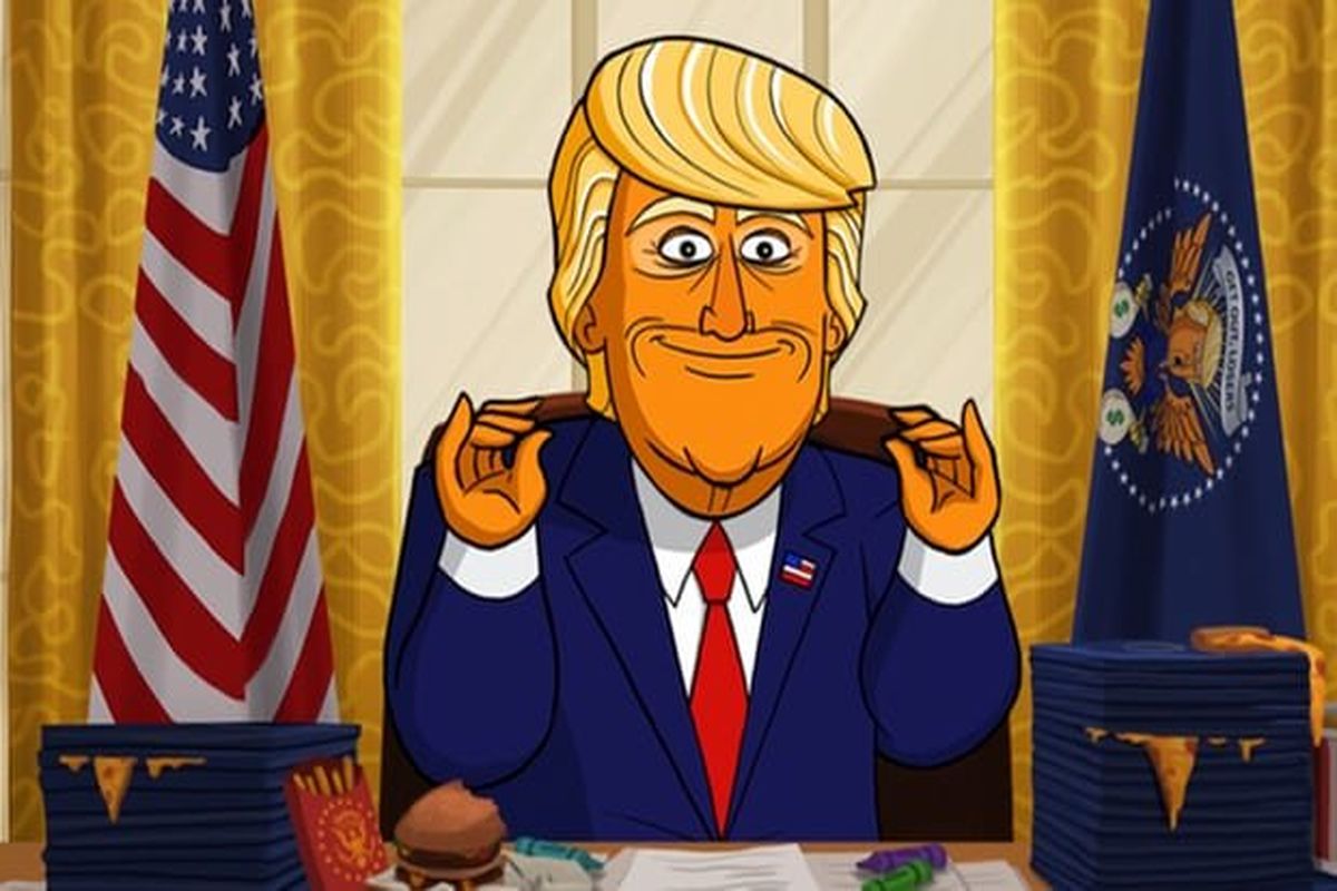 کارتون «ترامپ» ساخته می شود