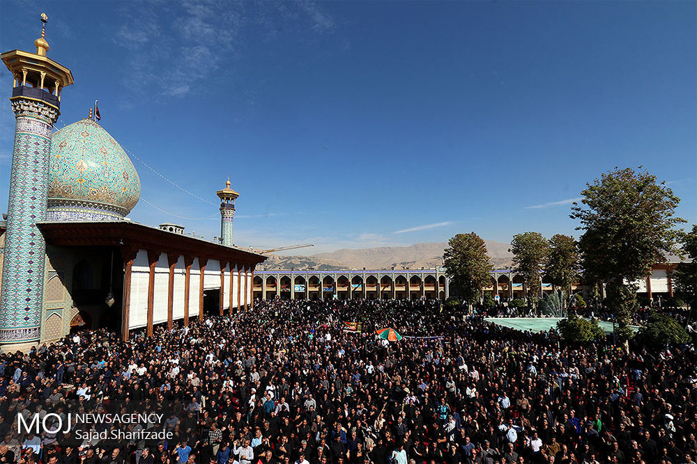 مراسم عزاداری اربعین حسینی در شیراز 