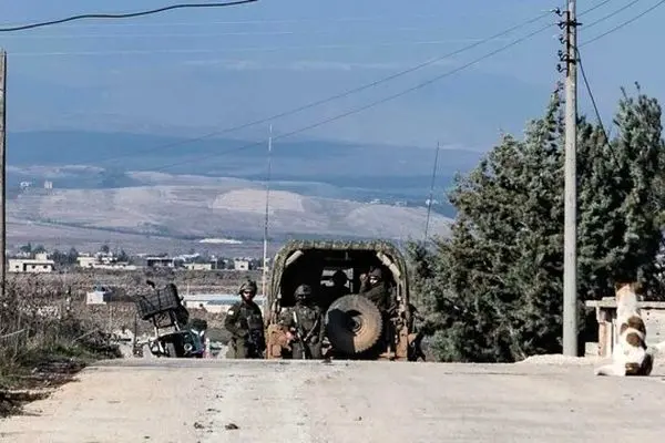 ۵ خودروی نظامی اسرائیلی به جنوب سوریه نفوذ کردند