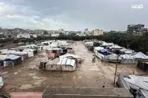 بارش‌های اخیر بحران انسانی غزه را وخیم‌تر کرد