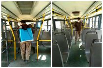 اتوبوس‌های شهری کرمانشاه روزانه 30 هزار نفر را جابجا می‌کنند