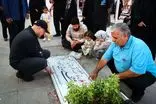 محمدباقر قالیباف بر مزار شهدای تهاجم رژیم صهیونیستی حضور یافت