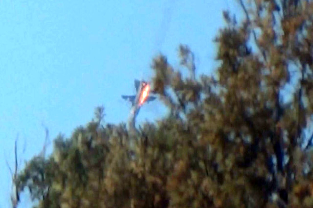 سقوط یک جنگنده اف-۲۲ آمریکا در این کشور