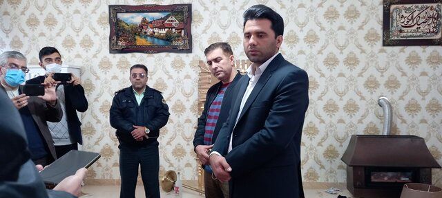 صحنه قتل خانوادگی در کرمانشاه بازسازی شد