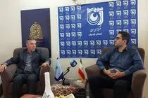 حضور رئیس هیأت فوتبال اردبیل در خبرگزاری موج به مناسبت روز خبرنگار