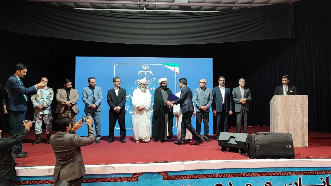 دادستان جدید قشم معارفه شد/ تاکید مقامات قضایی بر برخورد قاطع با فساد و حمایت از امنیت جزیره