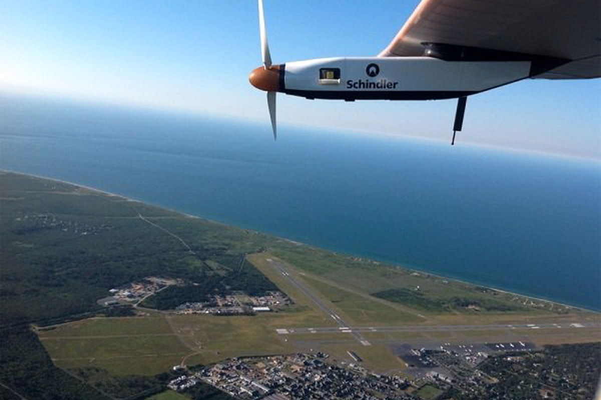 ثبت رکورد هواپیمای خورشیدی در عبور از اقیانوس اطلس
