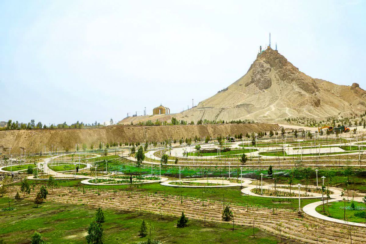 بهره برداری از بوستان ۴۲۰ هزار مترمربعی خضر نبی(ع)