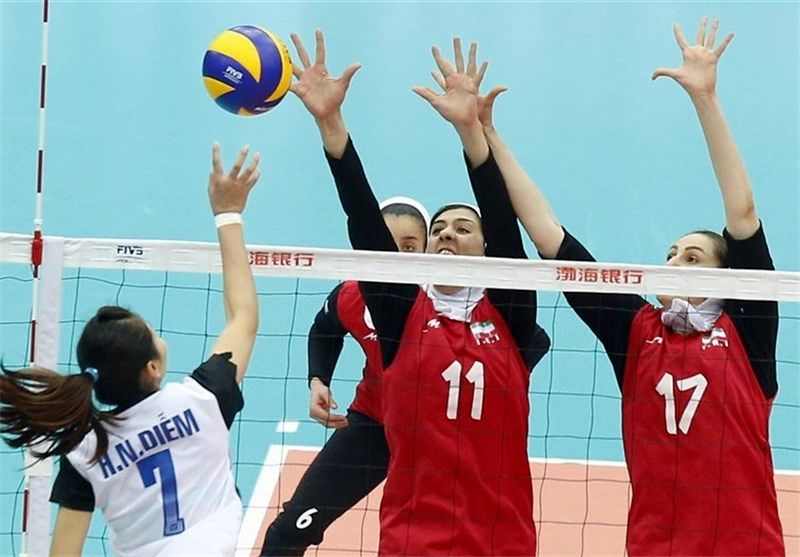بانوان والیبالیست ایران از سد تیم باشگاهی اسلوونی گذشتند