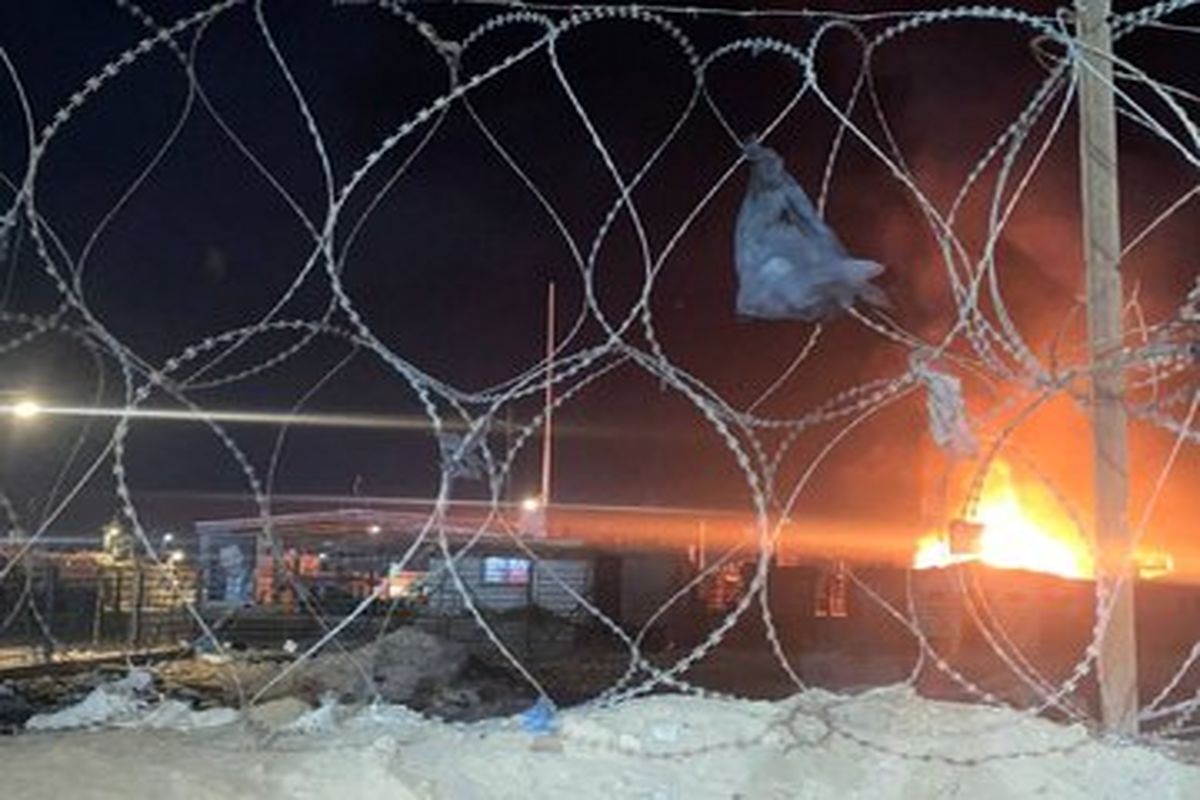 حمله رژیم صهیونیستی به کاروان سوخت در منطقه بوکمال در مرز ایران، عراق
