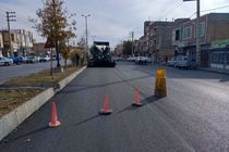 تکمیل عملیات روکش آسفالت در آلونی