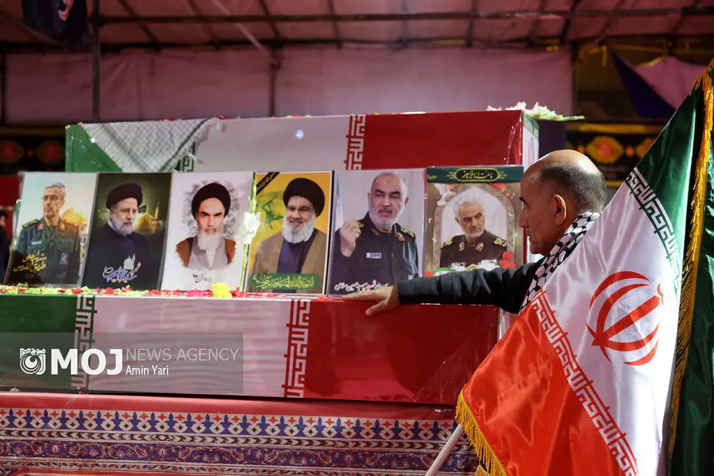 تفحص پیکر ۴ شهید در شرق دجله + فیلم