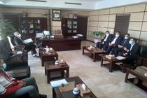 سفر مدیر کل حقوقی جمعیت هلال احمر به استان یزد  و دیدار با مدیرکل دادگستری یزد