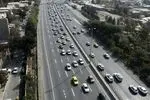 برخی از محورهای مواصلاتی منتهی به تهران پرترافیک هستند